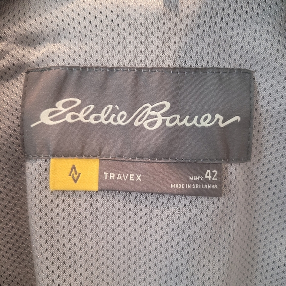Eddie Bauer Ultimate Voyager Travex Grey Blazer 42 - Picture 10 of 16